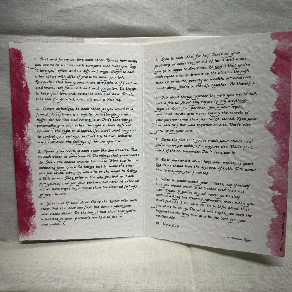 Blue Mountain Arts Occasion Gallerie‎ Greeting Cards Set of 8 Marriage Soul Mate